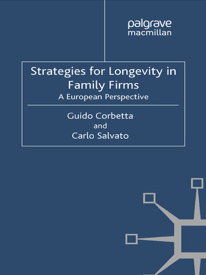 cover image of Strategies for Longevity in Family Firms